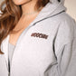 Hoochie Cropped Zip-Up Hoodie